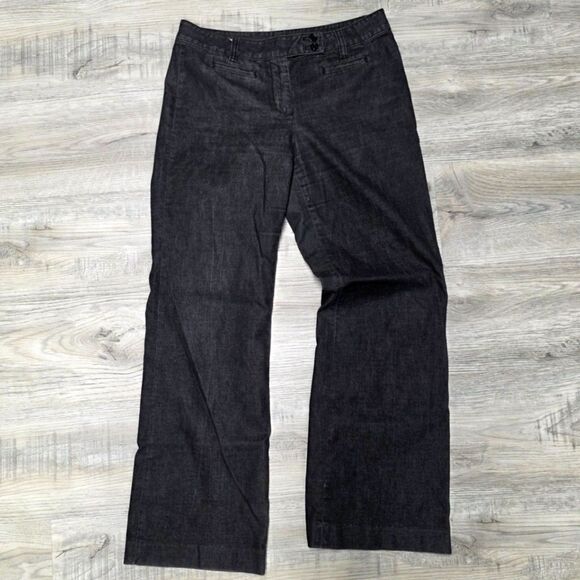 Tommy Hilfiger Heritage Boot Vintage Black Dress Jeans Size 8P - Picture 2 of 7